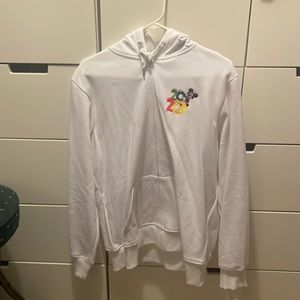 Disneyland 2020, white hoodie, XL